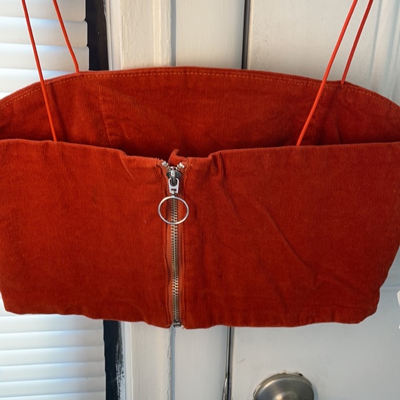 Rust vintage cropped up. Denim style - Picture 4 of 4